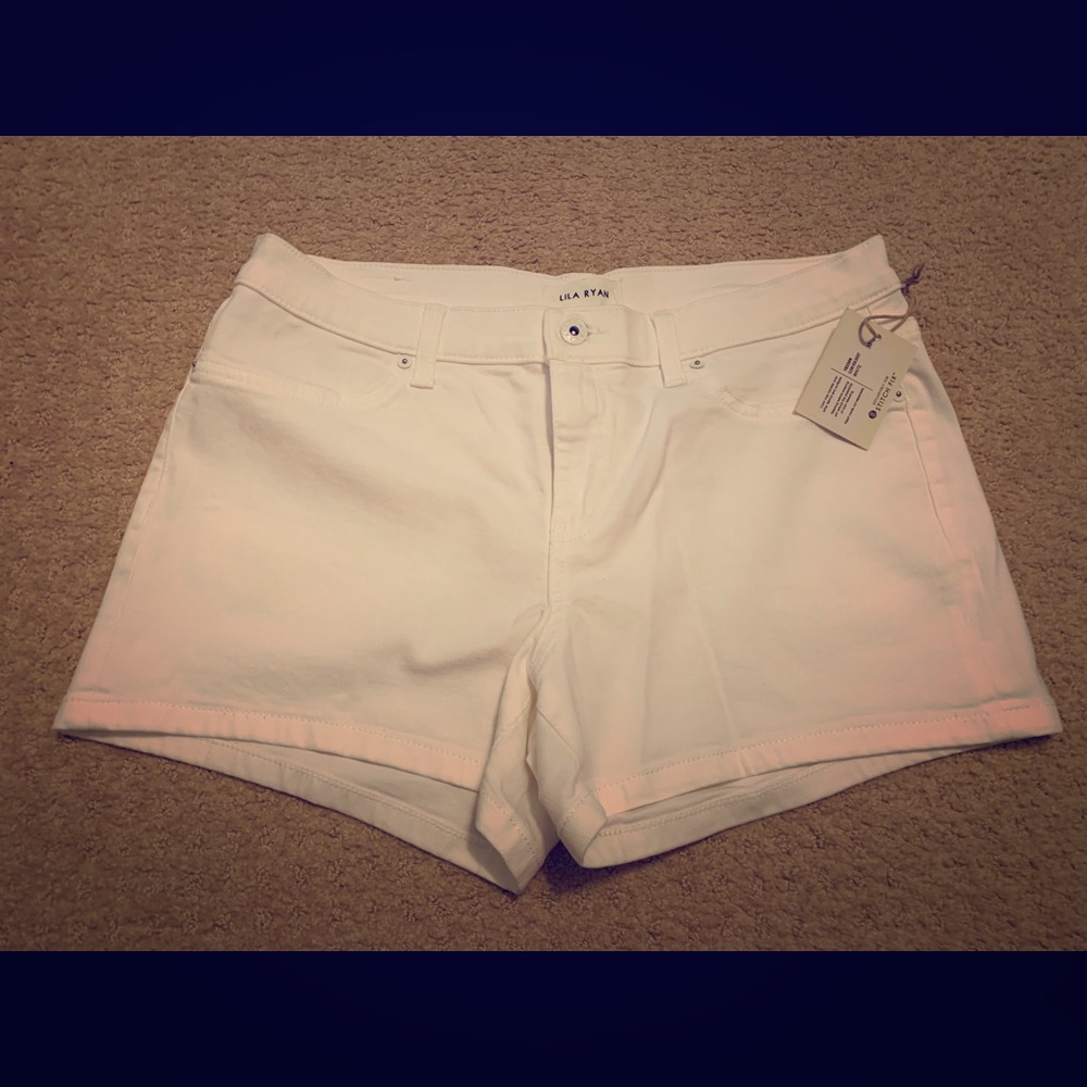 White shorts